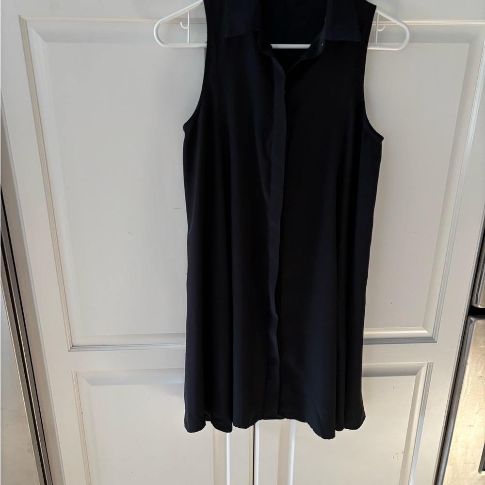S P/ amanda‎ uprichard dress. 100% silk. Button up front sleeveless